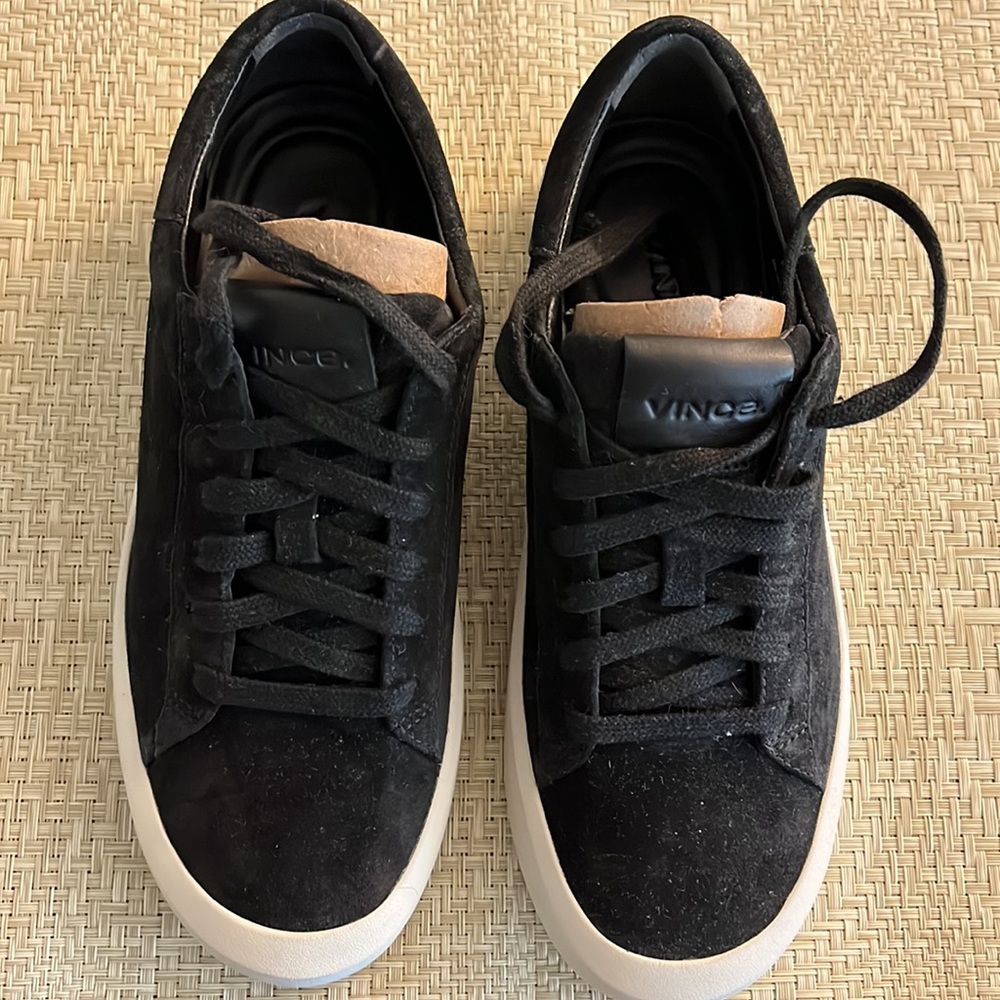 Vince Gabi Suede Leather Sneakers, size 5M